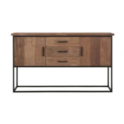 Teak Dressoir Industrieel Design -Meubelverkoop dtp home timeless dresoir beam no. 2 01