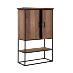 Bergkast Teakhout Small 12 Bergkast Teakhout Small -Meubelverkoop dtp home timeless wandkast beam smal 02