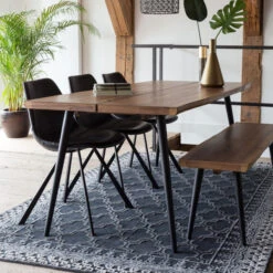 Eettafel Walnoot Hout