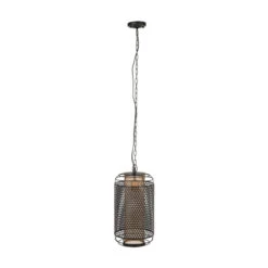 Metalen Hanglamp -Meubelverkoop dutchbone archer vloerlamp rotan en marmer 02 1