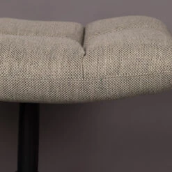 Draaibare Hocker Stof -Meubelverkoop dutchbone bar draaibare hocker stof 05
