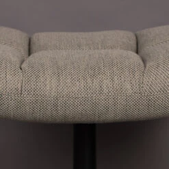 Draaibare Hocker Stof -Meubelverkoop dutchbone bar draaibare hocker stof 06