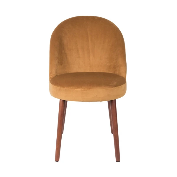 Ronde Eetkamerstoel Velours 4 Ronde Eetkamerstoel Velours - Afbeelding 2