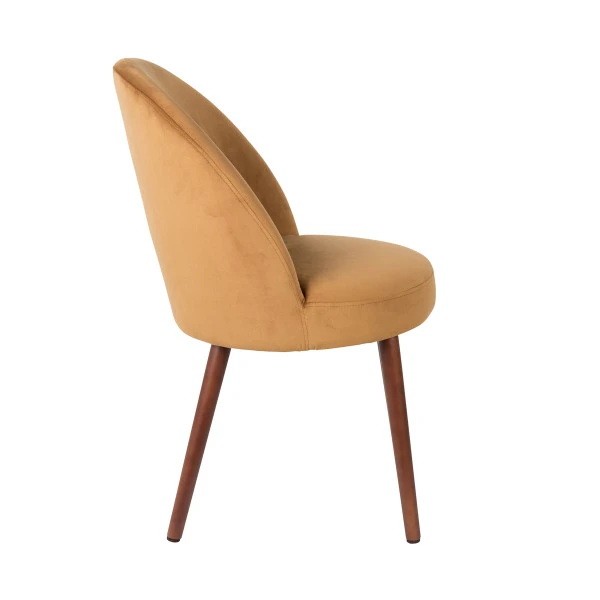 Ronde Eetkamerstoel Velours 5 Ronde Eetkamerstoel Velours - Afbeelding 3