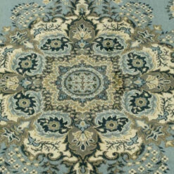 Rond Retro Vloerkleed -Meubelverkoop dutchbone bodega 175 rond retro vloerkleed 05