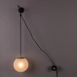 Design Wandlamp Matglas -Meubelverkoop dutchbone bulan design wandlamp matglas 2