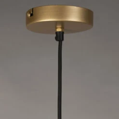 Houten Hanglamp Walnoot -Meubelverkoop dutchbone cath s walnut houten hanglamp s 05