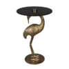 Vogelfiguur Bijzettafel -Meubelverkoop dutchbone crane vogelfiguur bijzettafel goud 02 1