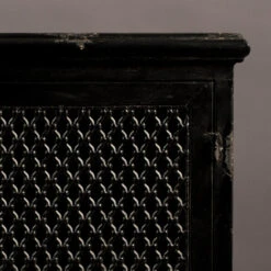 Laag Kastje Zwart Metaal -Meubelverkoop dutchbone denver lage zwart metalen wandkast 07