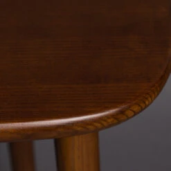 Vintage Bureau Met Groen Fluweel -Meubelverkoop dutchbone finn essenhouten bureau 04