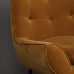 Lounge Fauteuil Velvet 17 Lounge Fauteuil Velvet -Meubelverkoop dutchbone glodis lounge fauteuil velvet whiskey 4 1