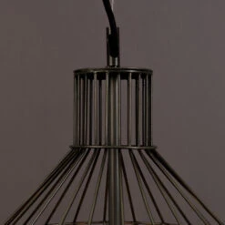 IJzeren Hanglamp Gaas 16 IJzeren Hanglamp Gaas -Meubelverkoop dutchbone jim tall zwarte hanglamp medium 05