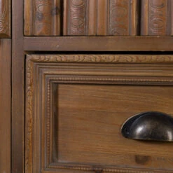 Vintage Wandkast Hout -Meubelverkoop dutchbone jove antieklook wandkast vurenhout 05