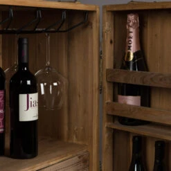 Houten Wijnkast Op Wielen 18 Houten Wijnkast Op Wielen -Meubelverkoop dutchbone lico houten wijnkast op wielen 06