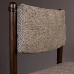 Retro Eetkamerstoel Hout -Meubelverkoop dutchbone torrance armloze eetkamerstoel 05