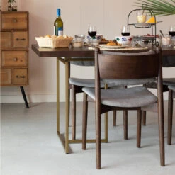 Retro Eetkamerstoel Hout -Meubelverkoop dutchbone torrance armloze eetkamerstoel 08