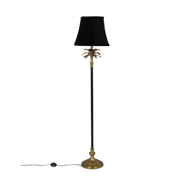Zwarte Palmboom Vloerlamp 3 Zwarte Palmboom Vloerlamp
