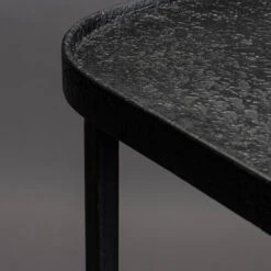 Zwarte Sidetable Metaal -Meubelverkoop dutchbone winston zwarte sidetable metaal 01