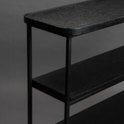 Zwarte Sidetable Metaal -Meubelverkoop dutchbone winston zwarte sidetable metaal 05