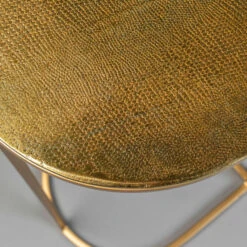 Messing Sidetable Ovaal -Meubelverkoop dutchbone zodiac messing sidetable ovaal 03