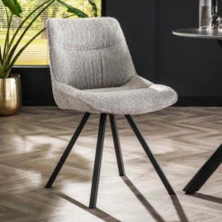 Eetkamerstoel Boucle Met Plooi