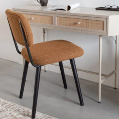 Eetstoel Boucle Stof -Meubelverkoop eetstoel boucle stof bodio jake 09