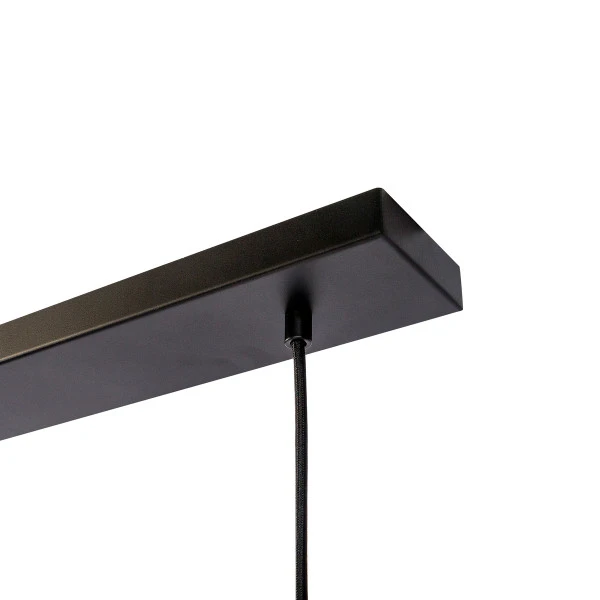 Eettafel Hanglamp Geribbeld Glas 6 Eettafel Hanglamp Geribbeld Glas - Afbeelding 4