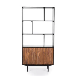 Hoge Vakkenkast Sheesham Hout -Meubelverkoop eleonora alexander hoge vakkenkast sheesham hout 03