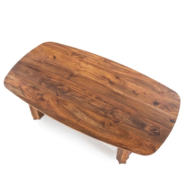 Sheesham Salontafel Deens Ovaal 5 Sheesham Salontafel Deens Ovaal - Afbeelding 3