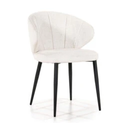 Eetkamerstoel Gemeleerd -Meubelverkoop eleonora fleur eetkamerstoel beige gemeleerd 02 1