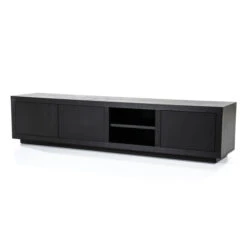 Tv-meubel Zwart Eiken 200 Cm 13 Tv-meubel Zwart Eiken 200 Cm -Meubelverkoop eleonora helsinki tv meubel zwart eiken 200 cm 02