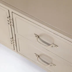 Tv-meubel Zandkleurig Ijzer 140 Cm -Meubelverkoop eleonora industrial tv meubel zandkleurig ijzer 140 cm 03