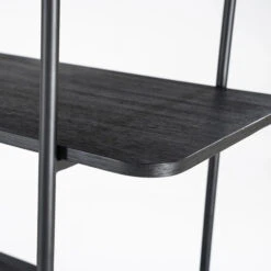 Stellingkast Mangohout -Meubelverkoop eleonora james stellingkast zwart mangohout 05 1