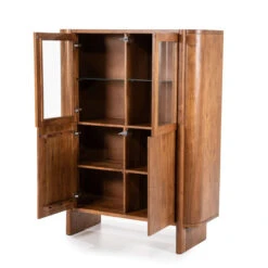 Retro Buffetkast Acaciahout -Meubelverkoop eleonora julian retro buffetkast acaciahout 05