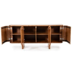 Retro Dressoir Met Ronde Hoeken -Meubelverkoop eleonora julian retro dressoir met ronde hoeken 05