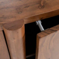 Retro Dressoir Met Ronde Hoeken -Meubelverkoop eleonora julian retro dressoir met ronde hoeken 07