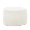 Moderne Poef Bouclé Klein -Meubelverkoop eleonora liby moderne poef boucle klein 01