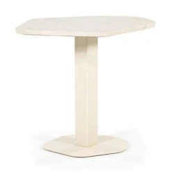 Bijzettafel Wit Marmer