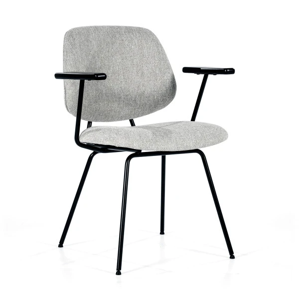 Moderne Eetkamerstoel Met Arm 4 Moderne Eetkamerstoel Met Arm - Afbeelding 2