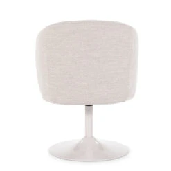 Draaibare Eetkamerstoel Trompetvoet 18 Draaibare Eetkamerstoel Trompetvoet -Meubelverkoop eleonora ruben taupe eetkamerstoel trompetvoet 05 1