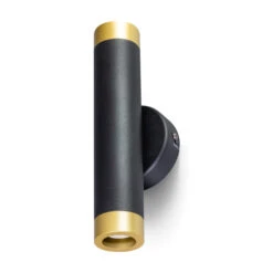 Dubbelzijdige Wandlamp Zwart