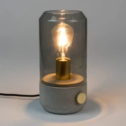 Glazen Tafellamp -Meubelverkoop glazen tafellamp kato lumz home 03