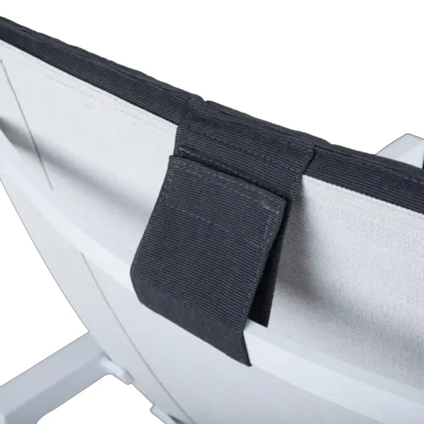 Grijs Tuinkussen Voor Loungestoel 4 Grijs Tuinkussen Voor Loungestoel - Afbeelding 2