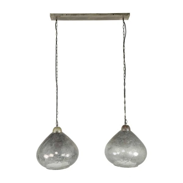 Hanglamp 2L Stoneglass 7 Hanglamp 2L Stoneglass - Afbeelding 5