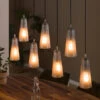 Hanglamp 7L Glazen Kegels 1 Hanglamp 7L Glazen Kegels -Meubelverkoop hanglamp 7l glazen kegels cone santa 01