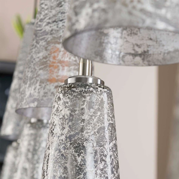 Hanglamp 7L Glazen Kegels 5 Hanglamp 7L Glazen Kegels - Afbeelding 3