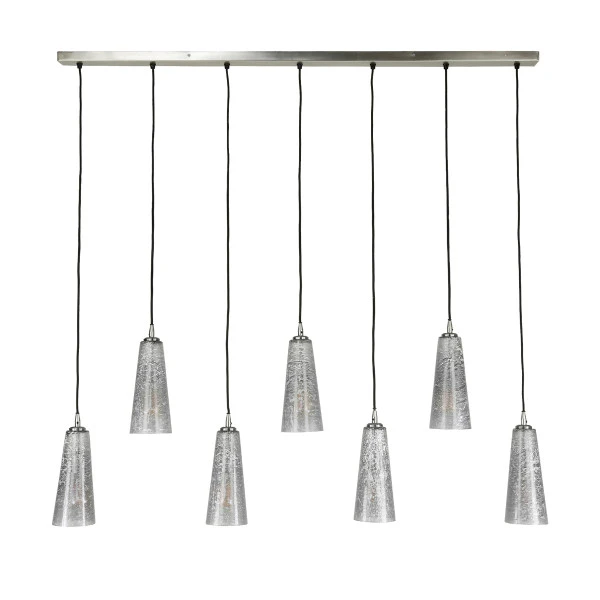 Hanglamp 7L Glazen Kegels 7 Hanglamp 7L Glazen Kegels - Afbeelding 5