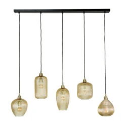 Hanglamp Met 5 Amberkleurige Kappen 12 Hanglamp Met 5 Amberkleurige Kappen -Meubelverkoop hanglamp met 5 amberkleurige kappen dale santa 05