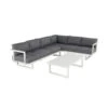 Aluminium Loungeset 2 Aluminium Loungeset -Meubelverkoop hartman calabria aluminium loungeset wit 01 1