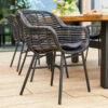 Wicker Tuintstoel Armleunigen 2 Wicker Tuintstoel Armleunigen -Meubelverkoop hartman cecilia wicker tuinstoelen zwarrt 1